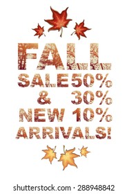 Fall sale 50% 30% 10% & new arrivals!