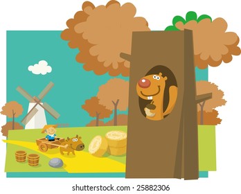 fall scene.