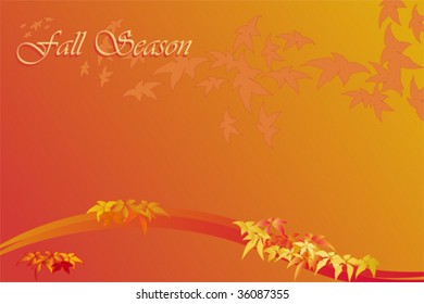 Herbstsaison-Hintergrund - Herbstfarben
