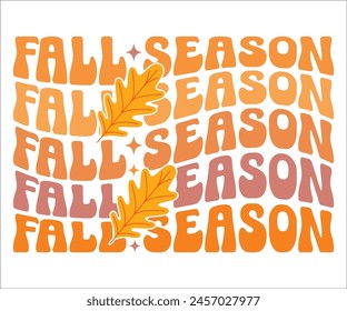 Fall Season,Fall Svg,Autumn Svg,Pumpkin Svg,Fall Quotes Svg,Retro Groovy,Thanksgiving Svg,Cut File