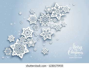 Fall snow card