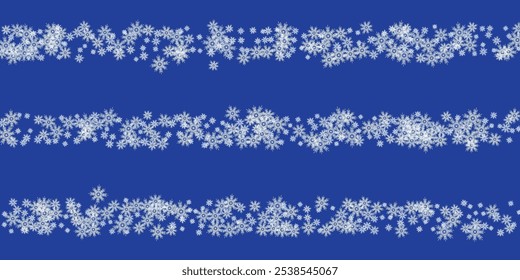 fall snowflake snow stars blue white background Beauteous winter silver snowflake overlay template. 