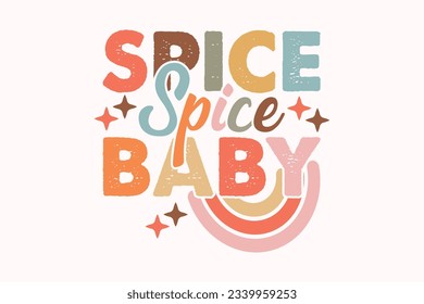 Fall Spice Baby EPS Design