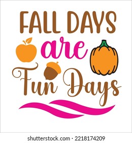 Fall svg design cut file