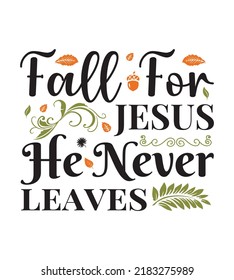 Fall SVG Design Perfect For T-shirt And Others