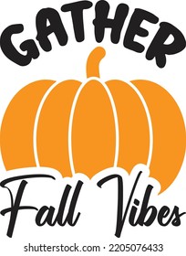 Fall SVG T-shirt Design For Print