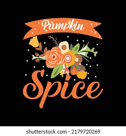 Fall t shirt design vector