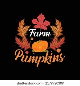 Fall t shirt design vector