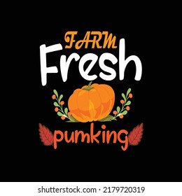 Fall t shirt design vector