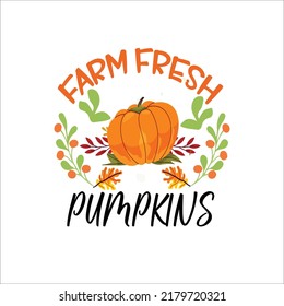 Fall t shirt design vector