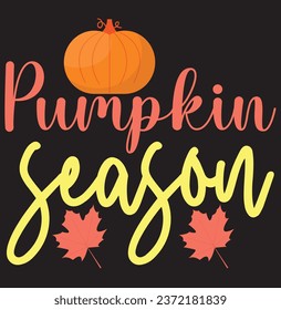 Fall T-shirt design, Typography design