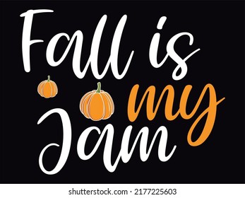 Fall t-shirt design vector file