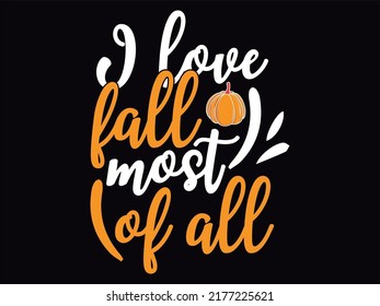 Fall t-shirt design vector file