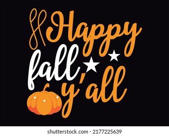 Fall t-shirt design vector file