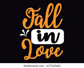Fall t-shirt design vector file