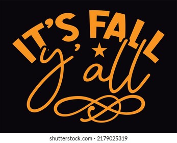 Fall t-shirt design vector file