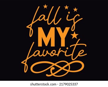 Fall t-shirt design vector file