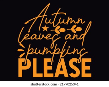 Fall t-shirt design vector file