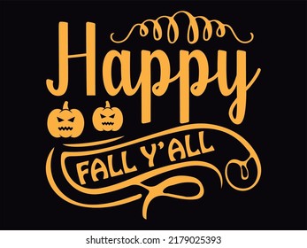 Fall t-shirt design vector file