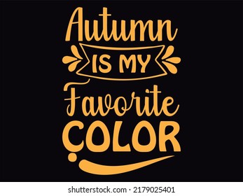 Fall t-shirt design vector file