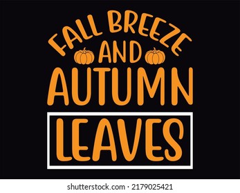 Fall t-shirt design vector file