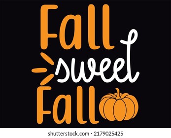 Fall t-shirt design vector file