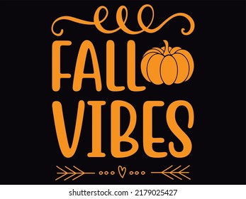 Fall t-shirt design vector file