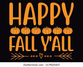 Fall t-shirt design vector file