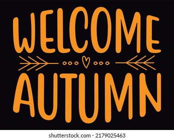 Fall t-shirt design vector file