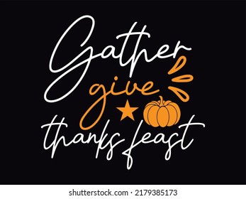 Fall t-shirt design vector file