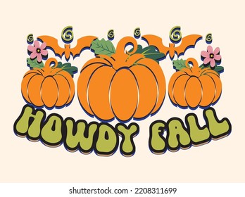 Fall t-shirt design vector file
