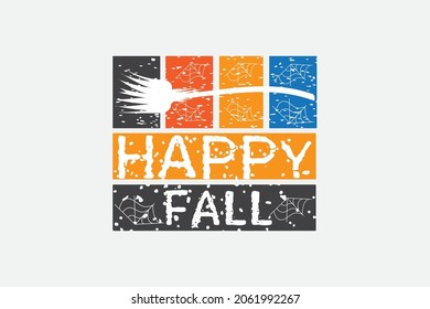 Fall T-shirt Design Vector. Good for Clothes, Greeting Card, Poster, and Mug Design.