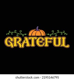 Fall t-shirt design vector template