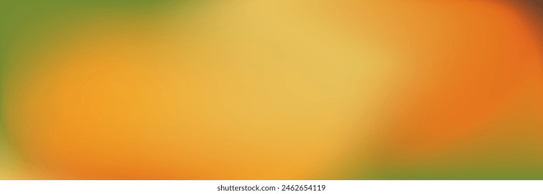 Fall vibes smooth vector gradation backdrop. Orange red color texture. Autumn gradient background. Blurred autumn season banner. Warm abstract background. Aesthetic backdrop in natural colors