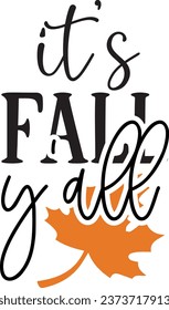 It's fall y'all fall design