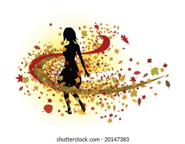 fall-autumn silhouette