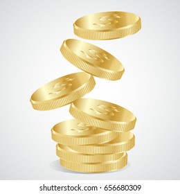 Fallen coins