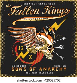 Fallen Kings Tee Graphic