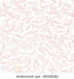 fallen leaves pattern