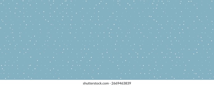 Fallen Snowflakes Winter Background, White Snowflake Pattern, Cold Frosty Seasonal Backdrop