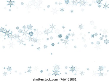 27,479 Blue frame from isolated snowflakes Images, Stock Photos ...