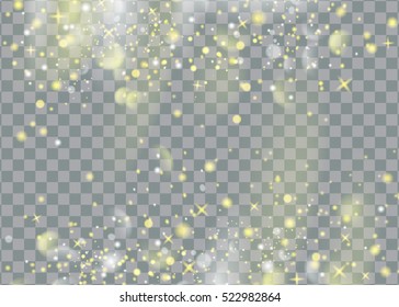 Falling Christmas Shining  beautiful snow isolated on transparent background. Snowflakes, snowfall. snowflake vector.  illustration.