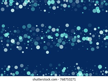 Falling christmas snow. Vector New Year snowflake abstract background. Glitter confetti. Snowflakes decoration effect. Winter holiday print. Snowfall texture for poster, banner, card.