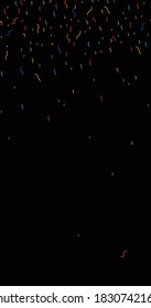 Falling color tape vector background material