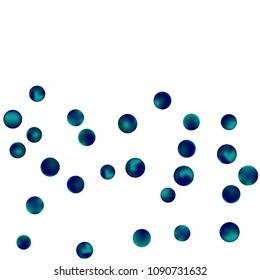 Falling colorful confetti background. Vector colorful round confetti frame isolated on White Backgdrop. Bright background with scattered confetti. Colored postcard.