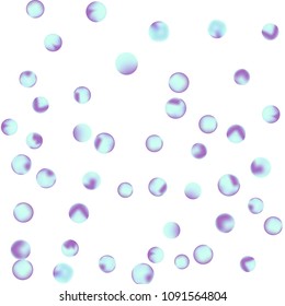 Falling colorful confetti background. Vector colorful round confetti frame isolated on White Background. Bright background with scattered confetti. Colored postcard.