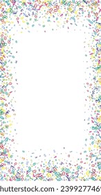 Falling colorful numbers. Math study concept with flying digits. Back to school mathematics banner on white background. Falling numbers vector illustration.