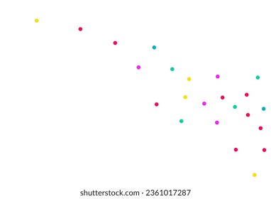 El Vector Independencia Cae De Fondo Blanco. Pancarta de la brisa de efecto. Postal de lluvia voladora. Feliz Invitación Ronda Carnaval.