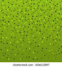 Falling Confetti on green Background. Eps10 Vector.