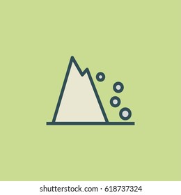 falling debris icon